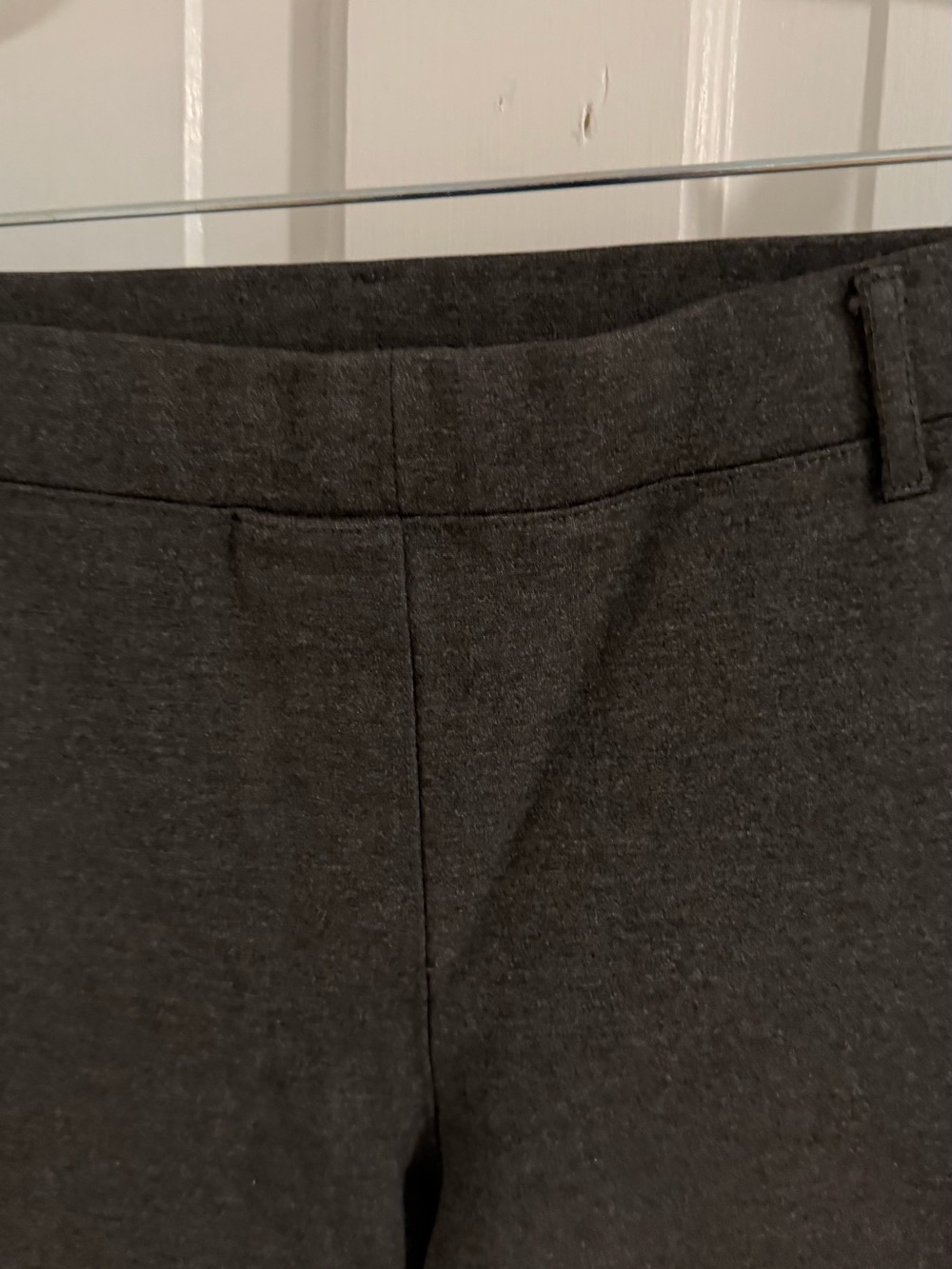 Quince Dark Charcoal Flat-Front Women's Pants